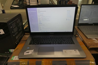 Lot 2142 - Asus Vivo Book, X702M, Intel N5000bga...