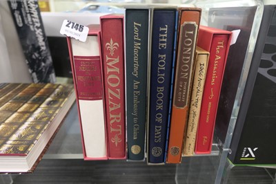 Lot 2146 - 7 Folio Society books, to include Secret...