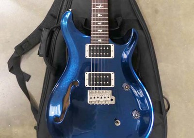 Lot 2148 - PRS CE24 semi-hollow electric guitar, custom...