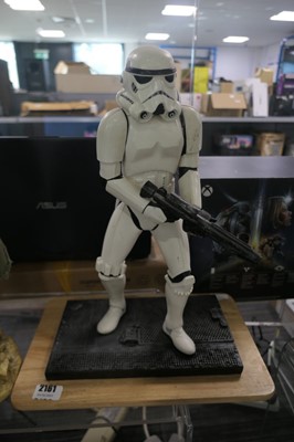 Lot 2161 - 18" custom painted figure of Star Wars Storm...