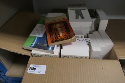 Lot 2180 - Box of various books