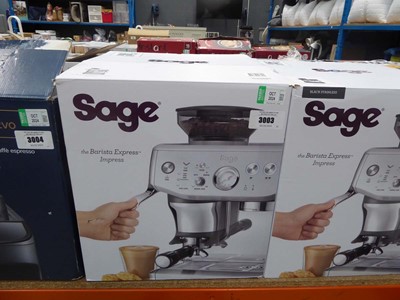 Lot 3003 - Sage Barister express coffee machine