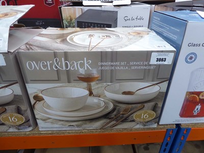 Lot 3063 - Over and Back dinnerware set