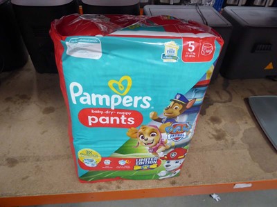 Lot 3075 - Box of Pampers nappies