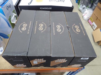 Lot 3077 - 4 boxes of Decaf coffee