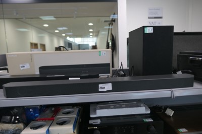 Lot 2232 - Samsung soundbar model HWQ600C along with a...