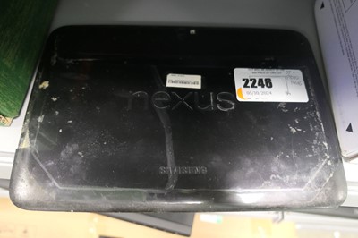 Lot 2246 - Nexus TTP8110 tablet 16GB