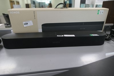 Lot 2233 - Sonos soundbar, unboxed