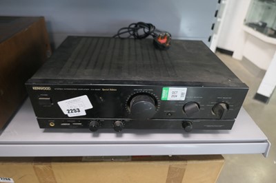 Lot 2253 - Kenwood stereo amplifier KA3020 special edition