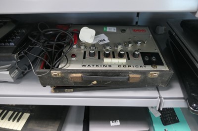 Lot 2256 - Wem solid state Watkins Copicat tape echo...