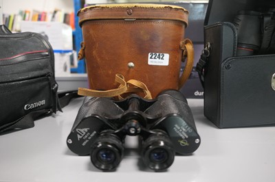 Lot 2242 - Pair of Aloma 76216 12x50 Comet binoculars in...