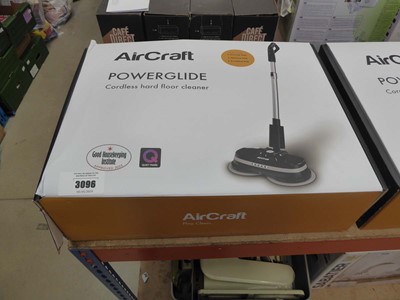 Lot 3096 - Aircraft Powerglide cordless hard floor cleaner