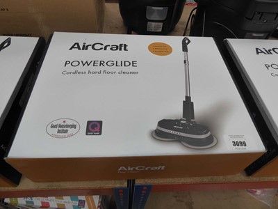 Lot 3099 - Aircraft Powerglide cordless hard floor cleaner