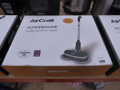 Lot 3100 - Aircraft Powerglide cordless hard floor cleaner