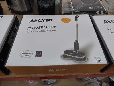 Lot 3101 - Aircraft Powerglide cordless hard floor cleaner