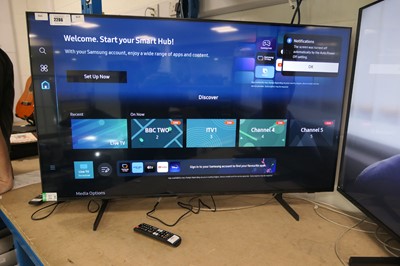 Lot 2286 - Samsung 50" TV UE50DU7100, with box, remote,...