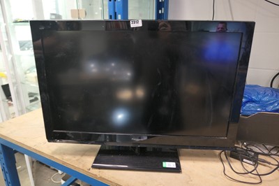 Lot 2312 - Panasonic 32" TV TXL32C5B, with stand and remote