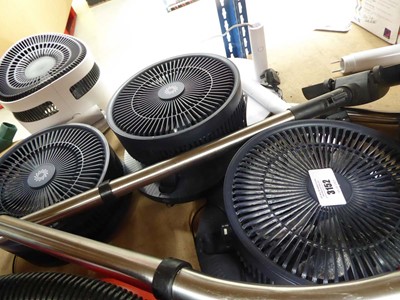 Lot 3152 - 3 unboxed NSA foldaway fans