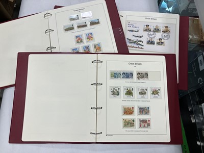 Lot 2364 - 3 albums of Great Britain 1970s-2000s stamps...