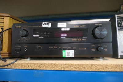 Lot 2490 - Denon precision audio component AV surround...