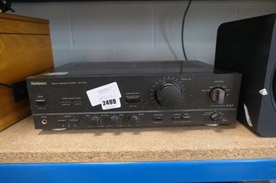 Lot 2499 - Technics stereo integrated amplifier model...