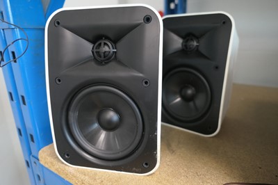 Lot 2502 - Pair of control X speakers