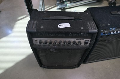 Lot 2531 - Ultrabase BX1200 amplifier