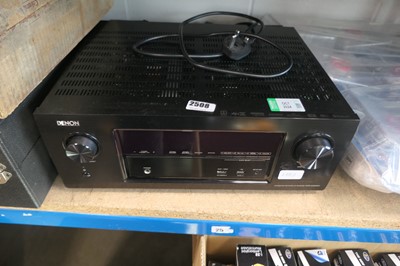 Lot 2508 - Denon integrated network AV receiver AVRX3300W