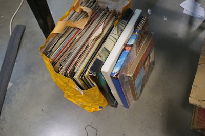 Lot 2541 - Bag containing various records and vinyl...