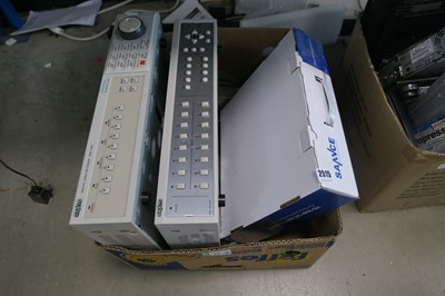 Lot 2515 - Box of Sanyo digital video recorder DR3009,...