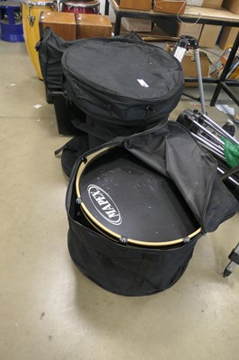 Lot 2546 - Mapex drum set with accessories and bags