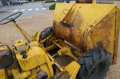 Lot 4178 - 1 tonne diesel 2 wheel drive dumper with...