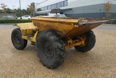 Lot 4178 - 1 tonne diesel 2 wheel drive dumper with...