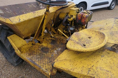 Lot 4178 - 1 tonne diesel 2 wheel drive dumper with...