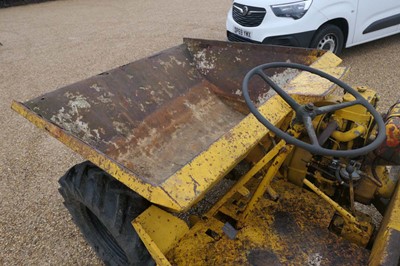 Lot 4178 - 1 tonne diesel 2 wheel drive dumper with...