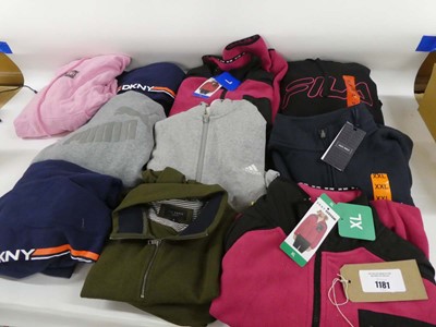 Lot 1181 - Approx. 10 items of branded clothing. To...