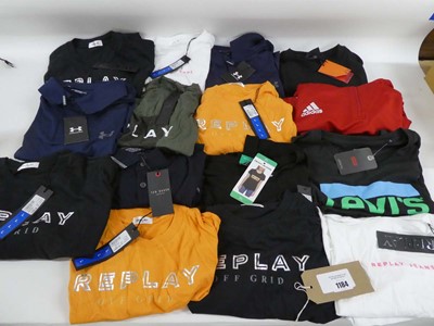 Lot 1184 - Approx. 15 items of branded clothing. To...