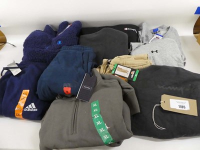 Lot 1185 - Approx. 10 items of branded clothing. To...