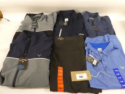 Lot 1502 - 6 items of Callaway clothing. To include...