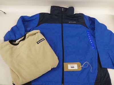 Lot 1505 - x1 Columbia waterproof jacket in blue size...