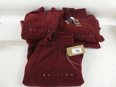 Lot 1559 - Approx. 5 Nautica quarter zip fleeces.