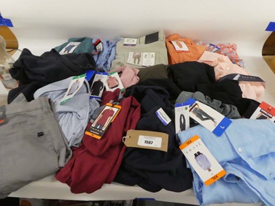 Lot 1567 - Approx. 20 items of men's and women's clothing....