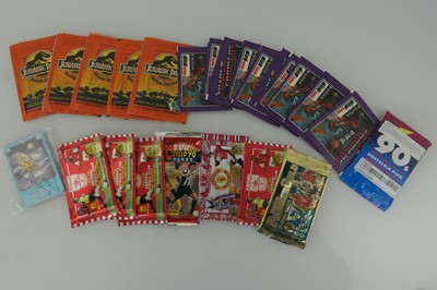 Lot An assortment of Nostalgic trading card packs...