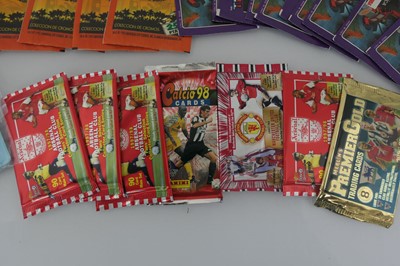 Lot An assortment of Nostalgic trading card packs...