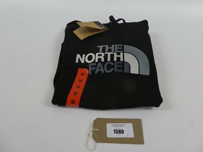 Lot 1580 - The North Face hooded jumper in black size medium