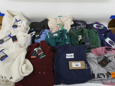 Lot 1343 - Approx. 15 branded items of clothing to...