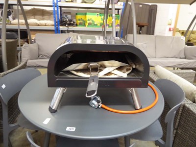 Lot 2129 - Nexgrill tabletop gas operated pizza oven