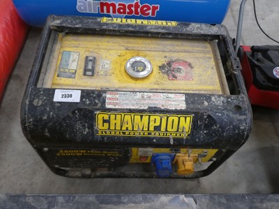 Lot 2330 - Champion 2800W petrol generator