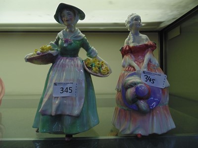 Lot 345 - A Royal Doulton ceramic figurine...