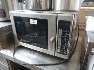 Lot 42 - 55cm commercial microwave oven